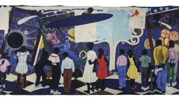 'Knowledge and Wonder' by Kerry James Marshall