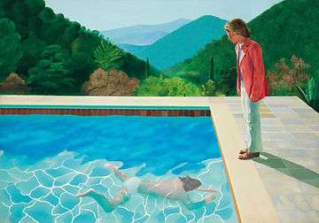 'Portrait of an Artist (Pool with Two Figures)' by David Hockney, most expensive painting sold by living artist