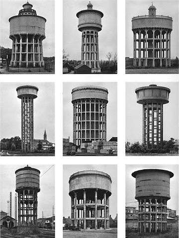 Typology Watertowers, 1967-1997 Konrad Fischer Galerie