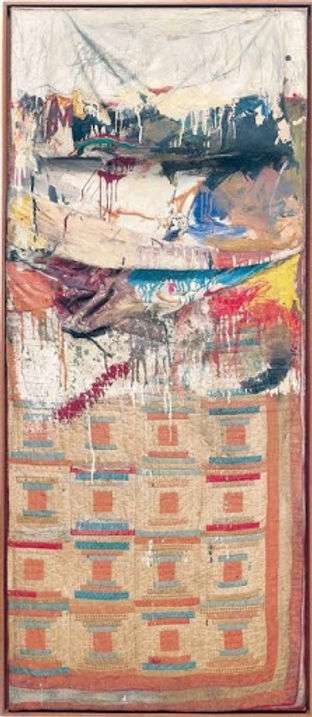 Bed, Robert Rauschenberg | Source: Artnet