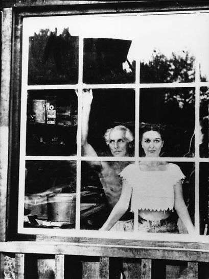 Dorothea Tanning and Max Ernst. Photograph by Lee Miller