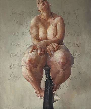 'Propped' by Jenny Saville, most expensive painting sold by living female artist