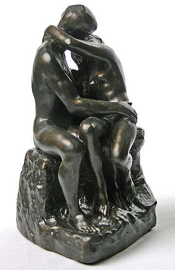 The Kiss by Auguste Rodin, Image Credit: eMuseumstore