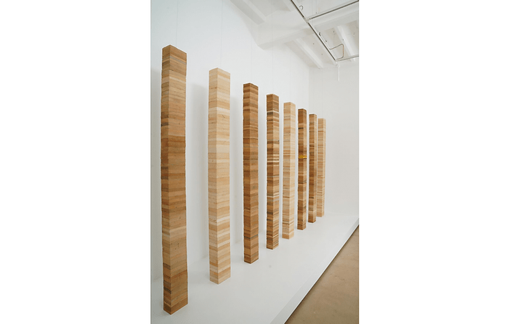 Manish Nai, 'Untitled (II, III, IV, V, VI, VII, VIII, IX)', 2018, old books and wood