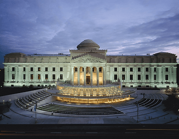 Brooklyn Museum landscape view