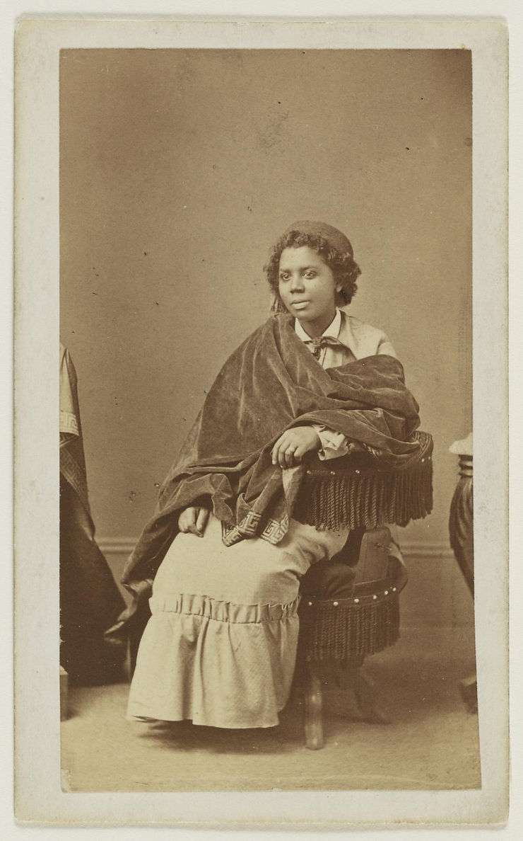 Edmonia Lewis. Image Credits: Smithsonian American Art Museum.