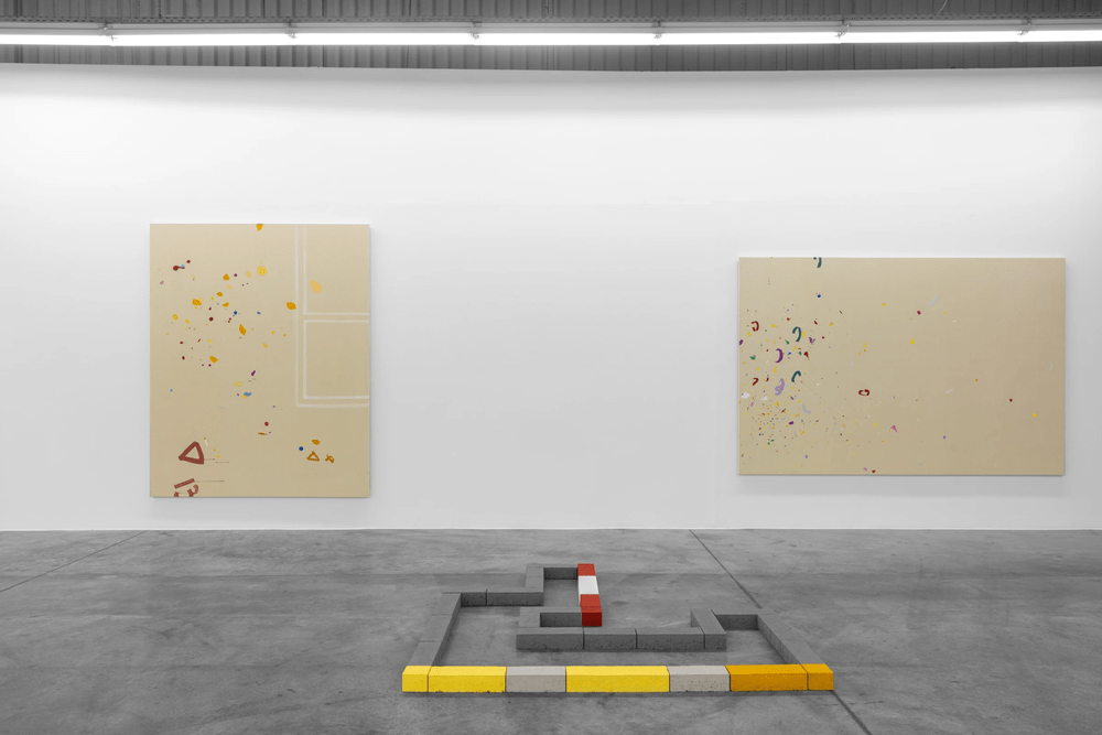 Installation View. When The Ground Was. Carbon 12.