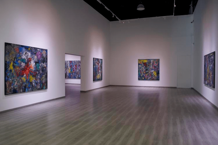 Installation view. Fables in the Unknown. Ayyam Gallery.