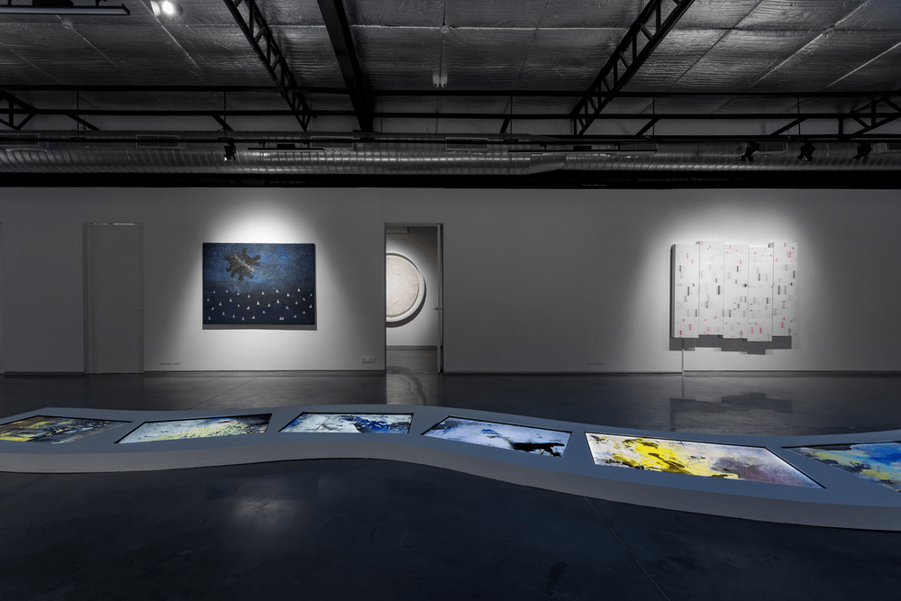 Installation View of Infinite Reminders. Image Courtesy: Nature Morte.