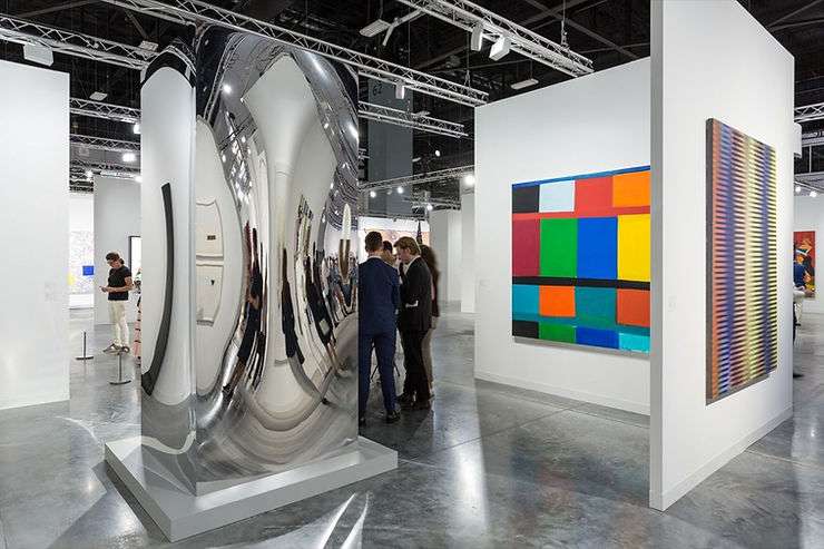 Installation view of Art Basel, Miami Beach, 2017