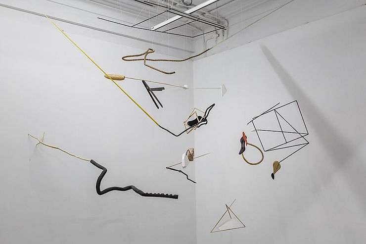 Installation view of 'A Second Coming' at Experimenter Ballygunge Place