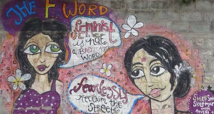 Artist Shilo Shiv Suleman’s illustrations on these Koramangala walls have been stimulating conversations through her gender-related commentary. 