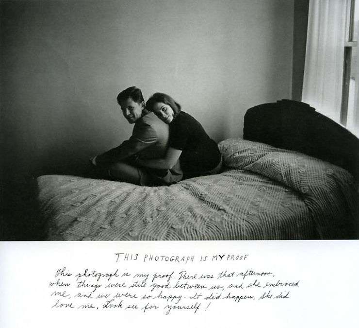 Duane Michals, 'This Photograph is my Proof', 1967. Image credits: Context and Narrative