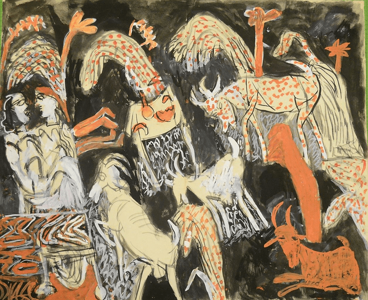 K.G. Subramanyan, 'Untitled', 1993