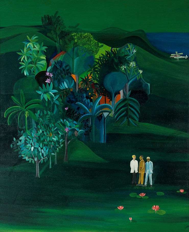 Bhupen Khakhar, 'American Survey Officer', 1969