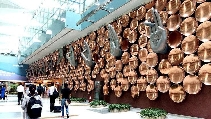 Ayush Kasliwal, 'Nine Mudras', Indira Gandhi International Airport