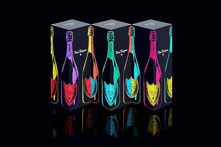 Dom Perignon's tribute to Andy Warhol