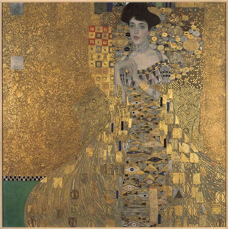 Gustav Klimt, Adele Bloch-Bauer I, 1907. Image credits: Christie's