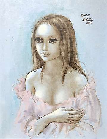 Margaret Keane, 'Nightdress', 1969