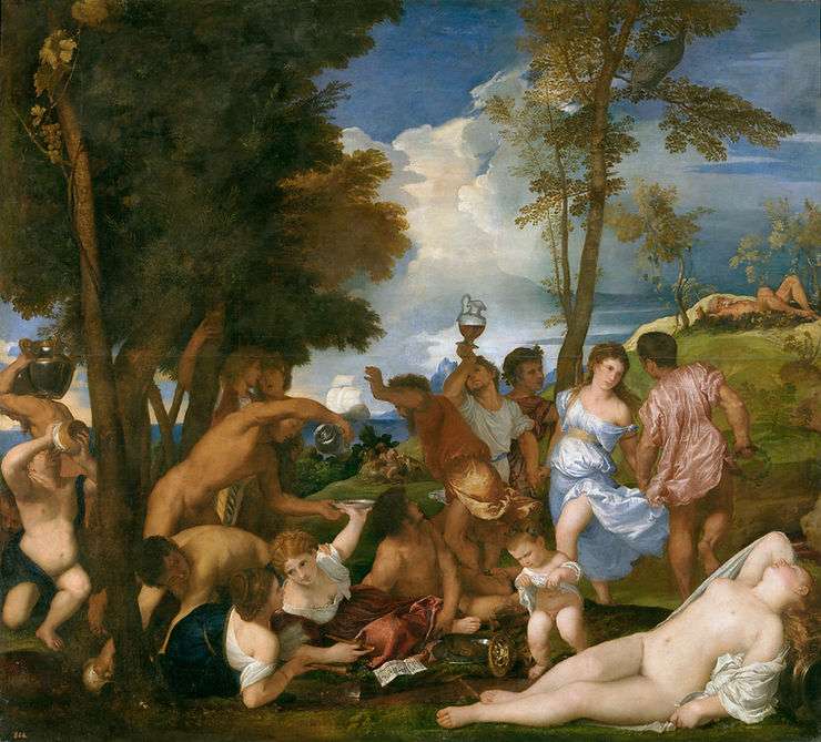 Titian, 'Bacchanal of the Andrians', 1526