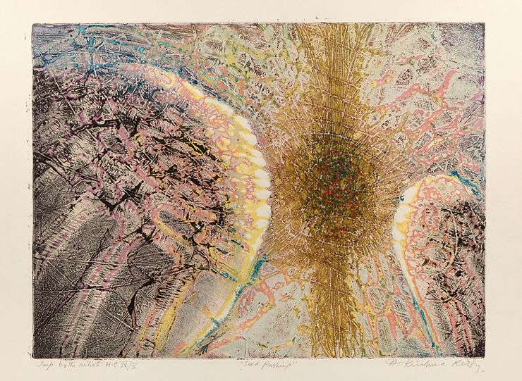 Krishna Reddy, 'Seed Pushing Through', 1961