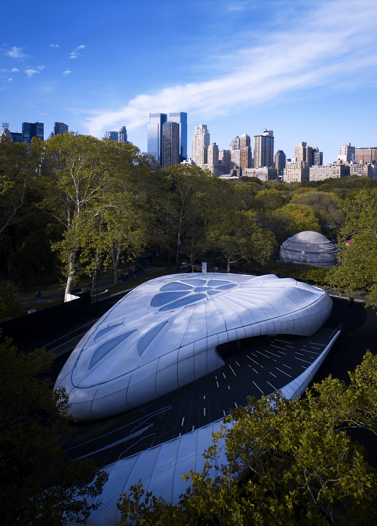 Zaha Hadid, 'Pavilion', photo by John Linden