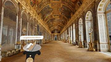Hall of Mirrors in VersaillesVR: the Palace is Yours. Courtesy : © Château de Versailles, 2019.