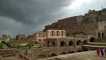 Insides of the Golconda Fort  Photo Courtesy : India & Beyond 