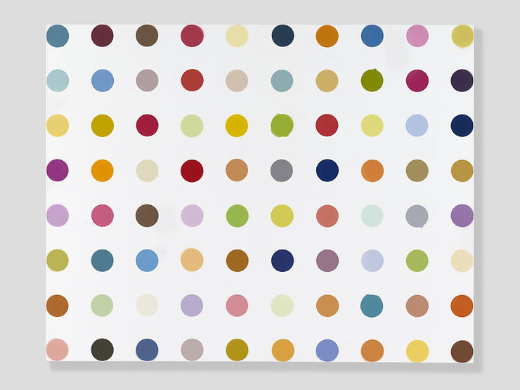 Damien Hirst, Daptomycin, 2010 Image: Photographed by Prudence Cuming Associates © Damien Hirst and Science Ltd.